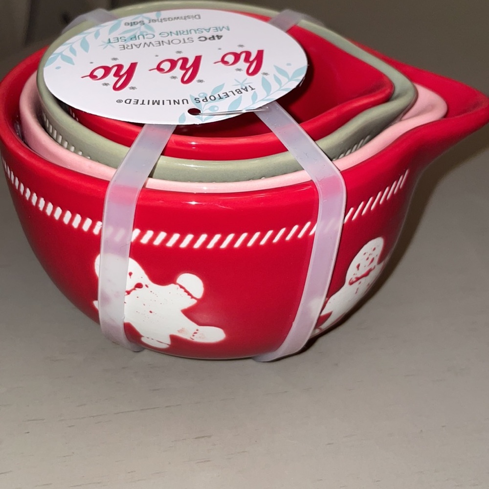 Tabletops Gingerbread Measuring Cups - Picture 2 of 2